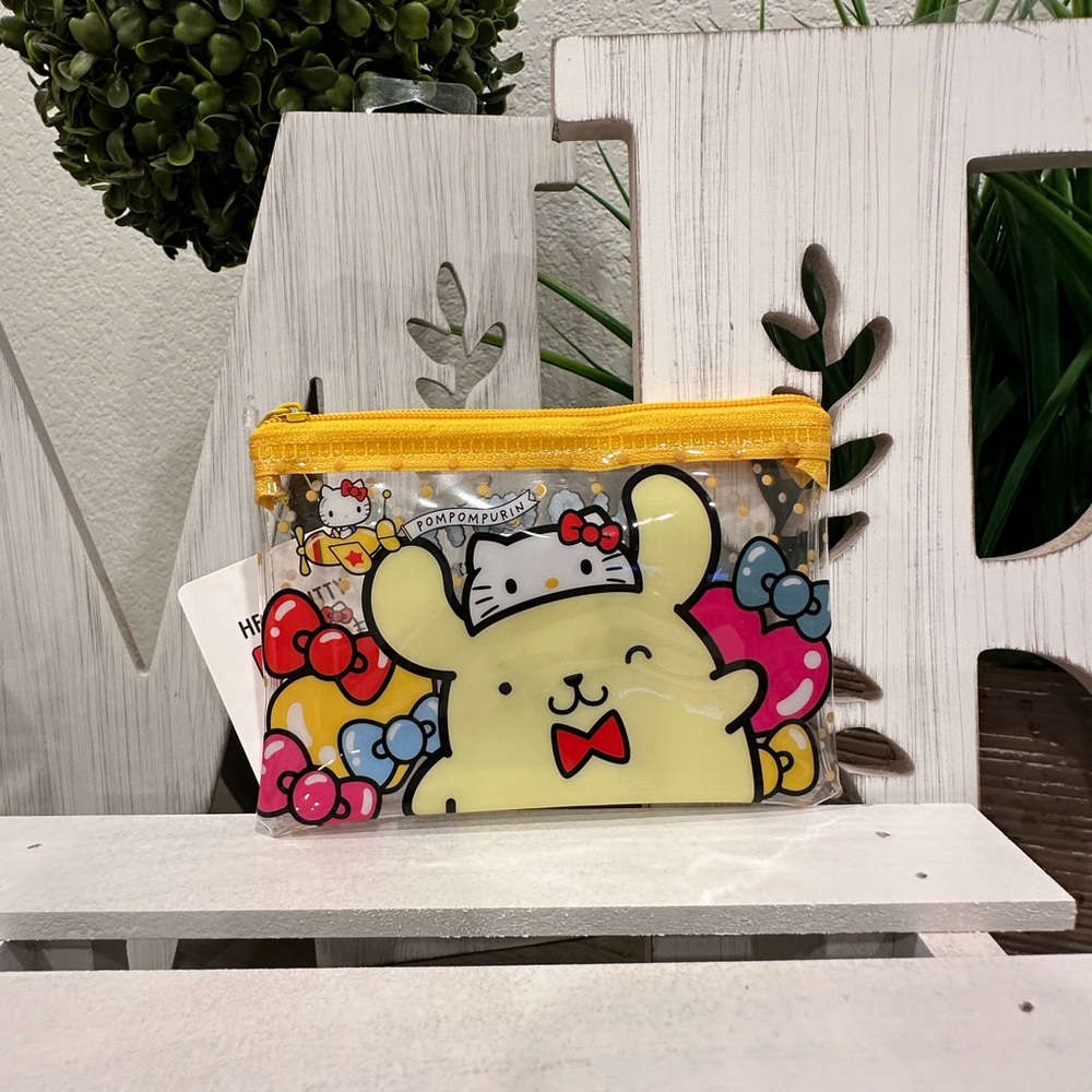 Sanrio Pompompurin Zipper Pouch